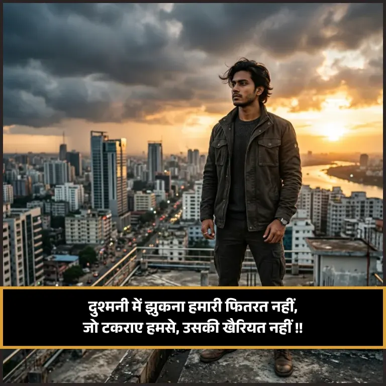 Attitude Dushman Shayari Attitude Dushman Shayari
