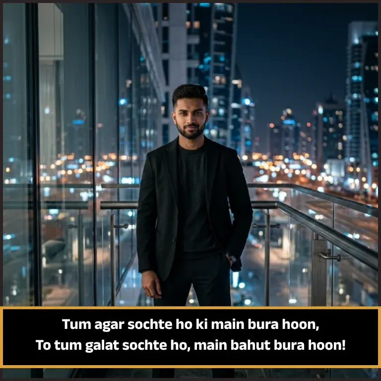 Attitude Dushman Shayari in English Attitude Dushman Shayari in English