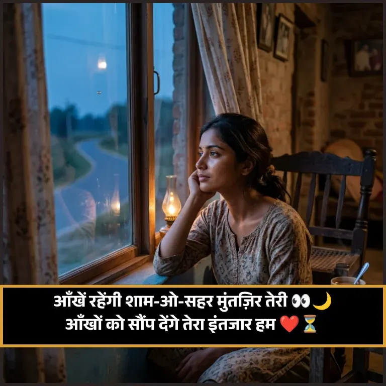 Intezar Shayari