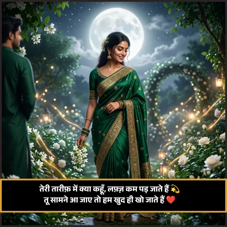 Ladki Ki Tareef Shayari 2 Line Ladki Ki Tareef Shayari 2 Line