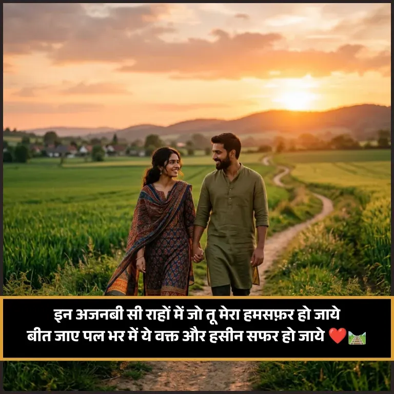 Love Safar Shayari in Hindi Love Safar Shayari in Hindi