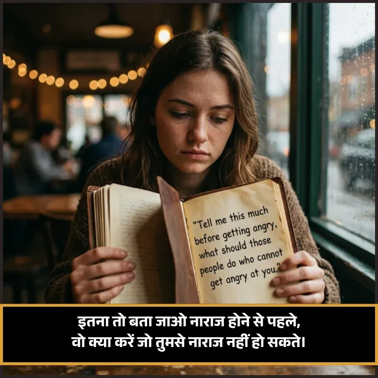 Narazgi Shayari
