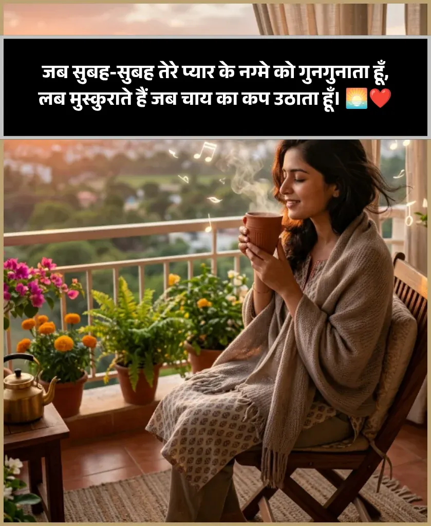 Good Morning Chai Shayari
