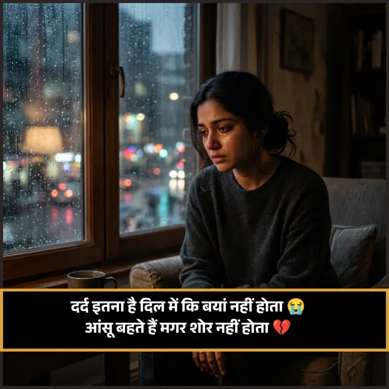 Sad Shayari Life 2 Line Instagram
