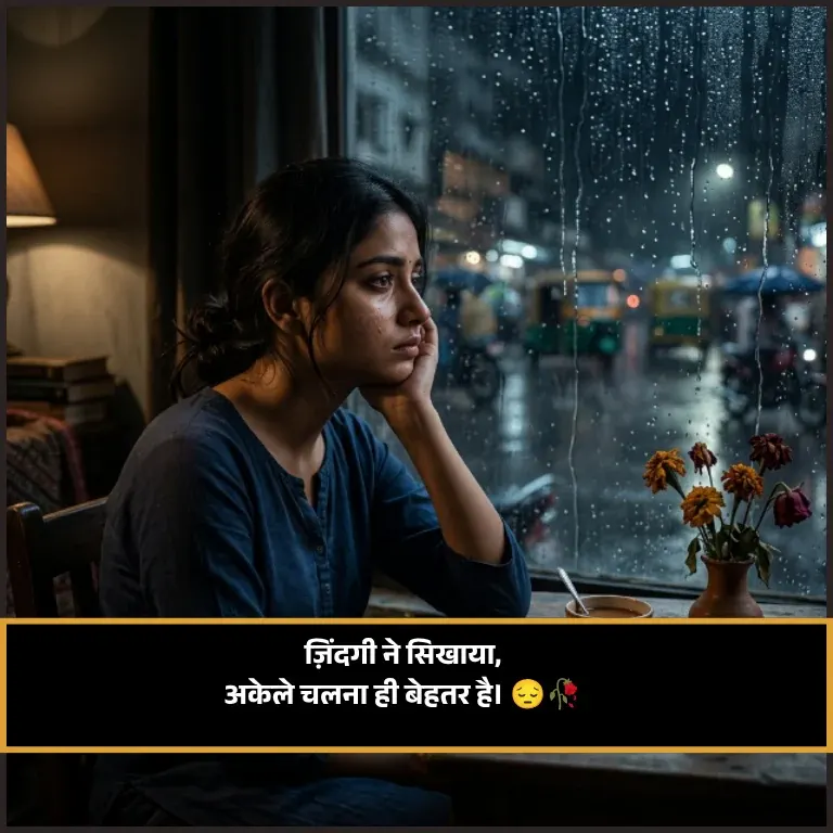 Sad Shayari Life 2 Line Instagram Bio
