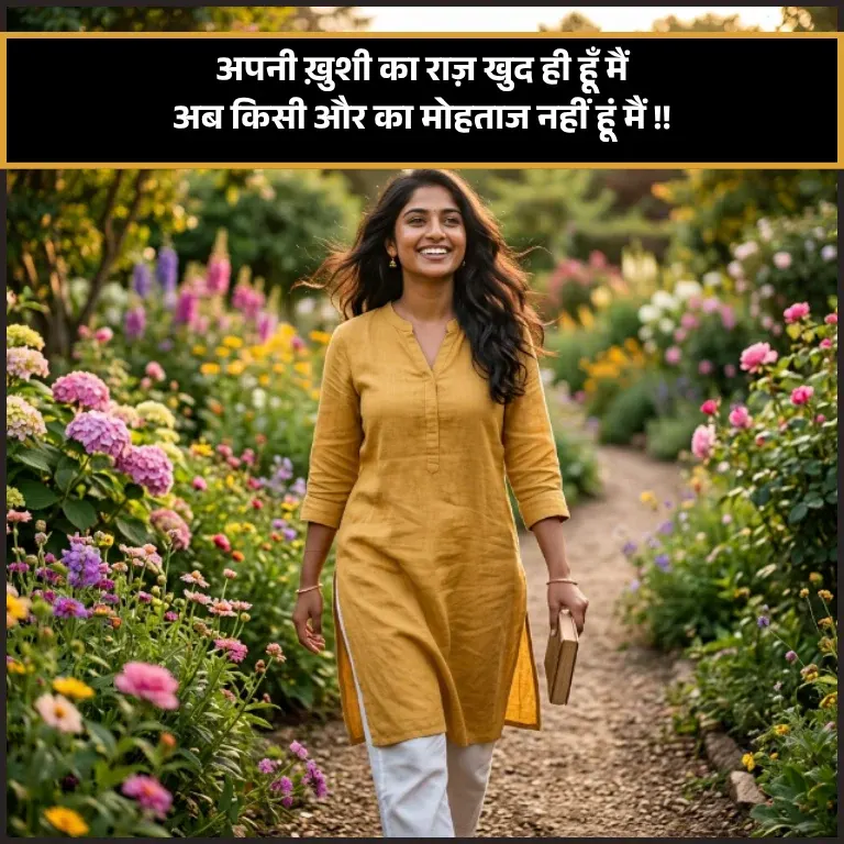 Self Love Shayari in Hindi