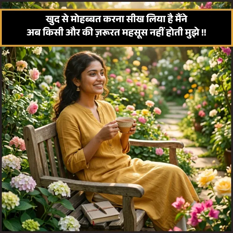 Self Love Shayari in Hindi