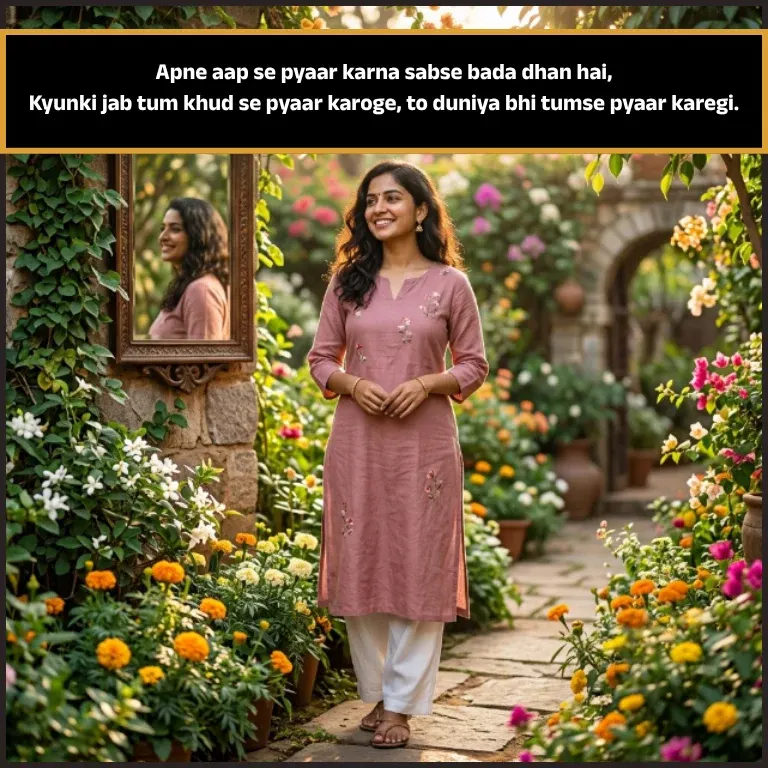 Self Love Shayari in Hindi English