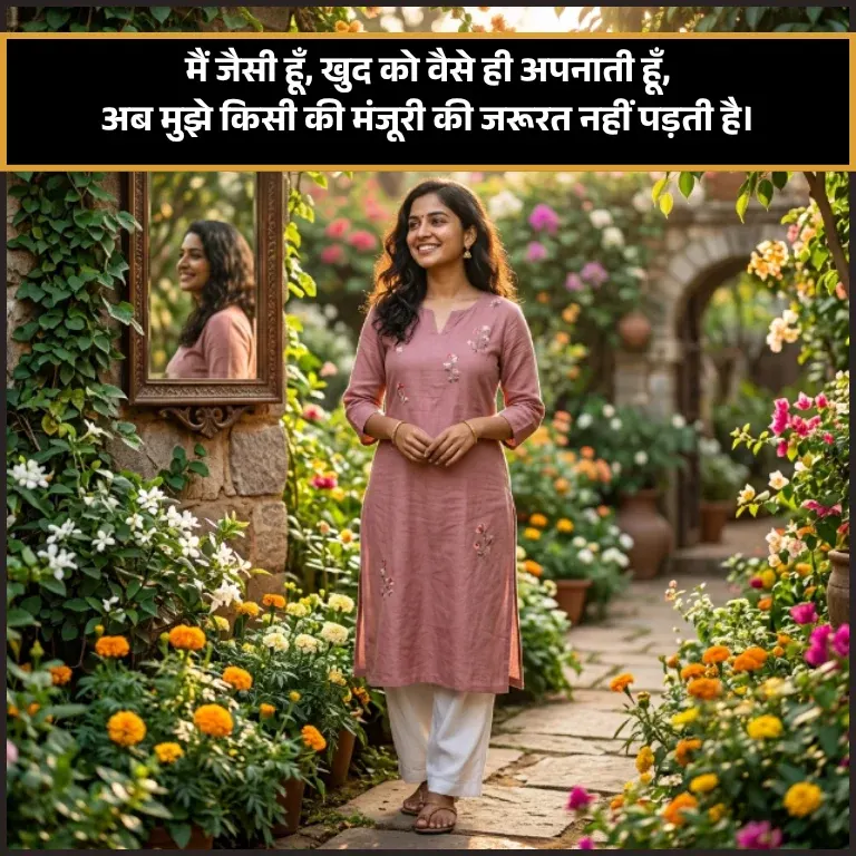 Self Love Shayari in Hindi for Girl Attitude
