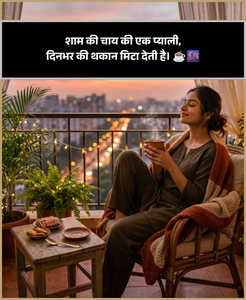 Chai Shayari in Hindi for Instagram