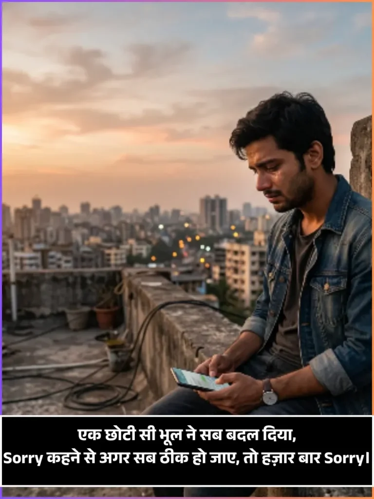 Sorry Shayari