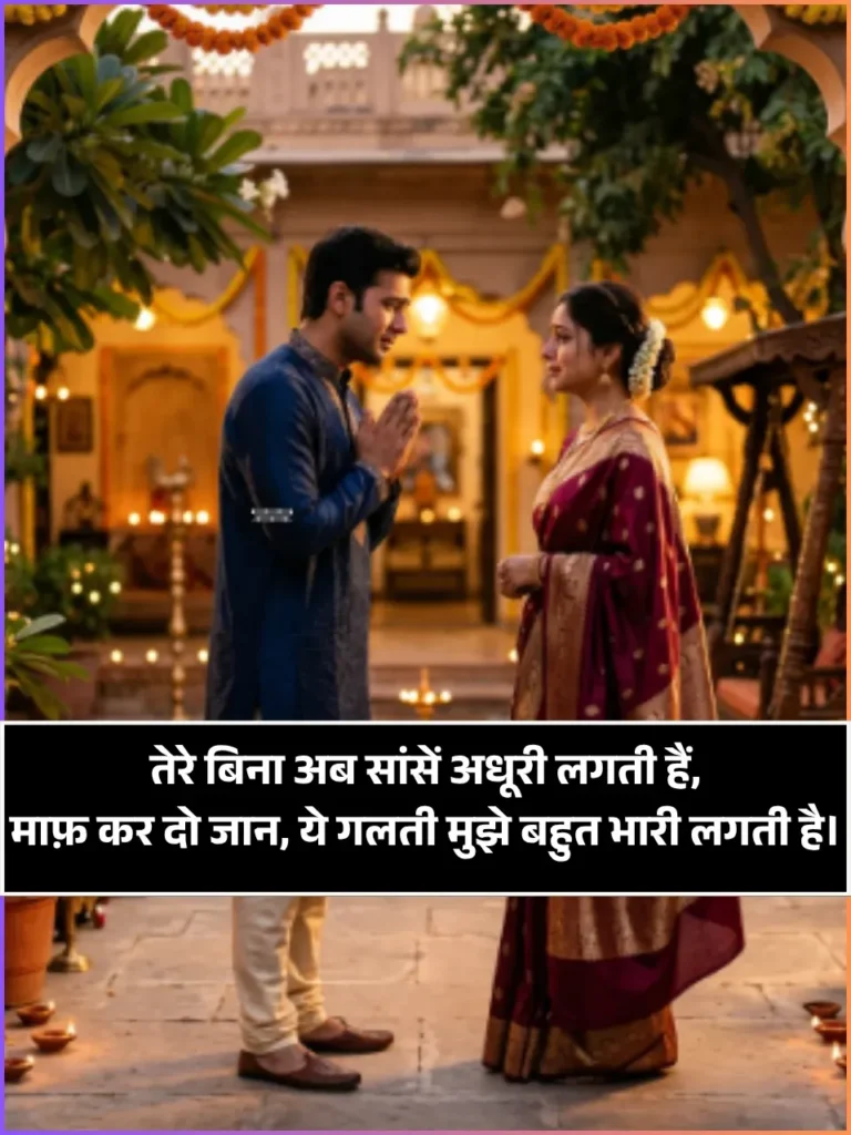 Sorry Shayari in Hindi