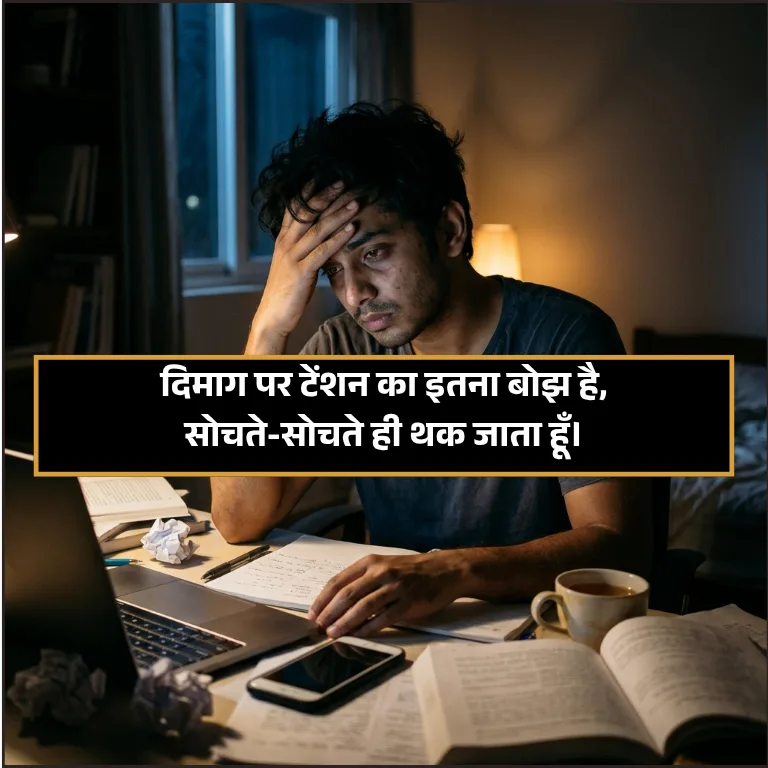 Tension Shayari Tension Shayari