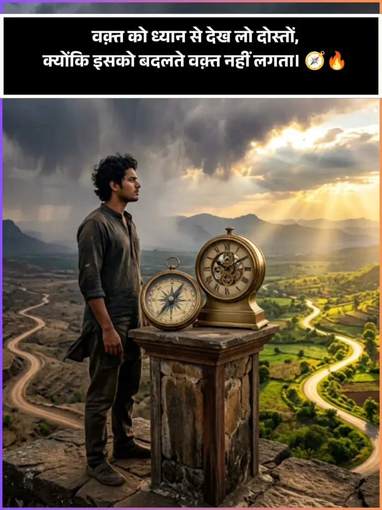 Waqt Shayari in Hindi on Life