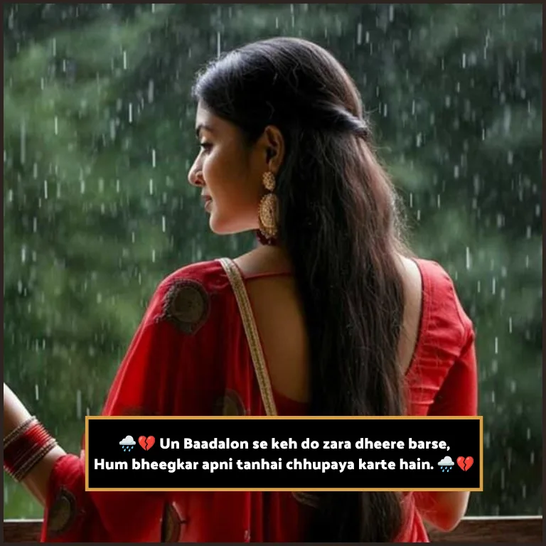 Barish Shayari in English