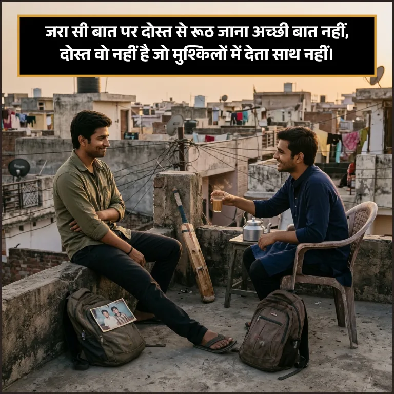 Best Friend Gussa Shayari