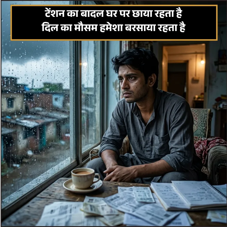 Ghar Ki Tension Shayari on Life Ghar Ki Tension Shayari on Life