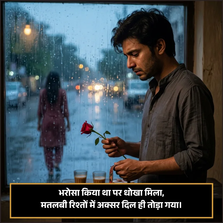 Heart Touching Matlabi Rishte Dhoka Shayari Heart Touching Matlabi Rishte Dhoka Shayari