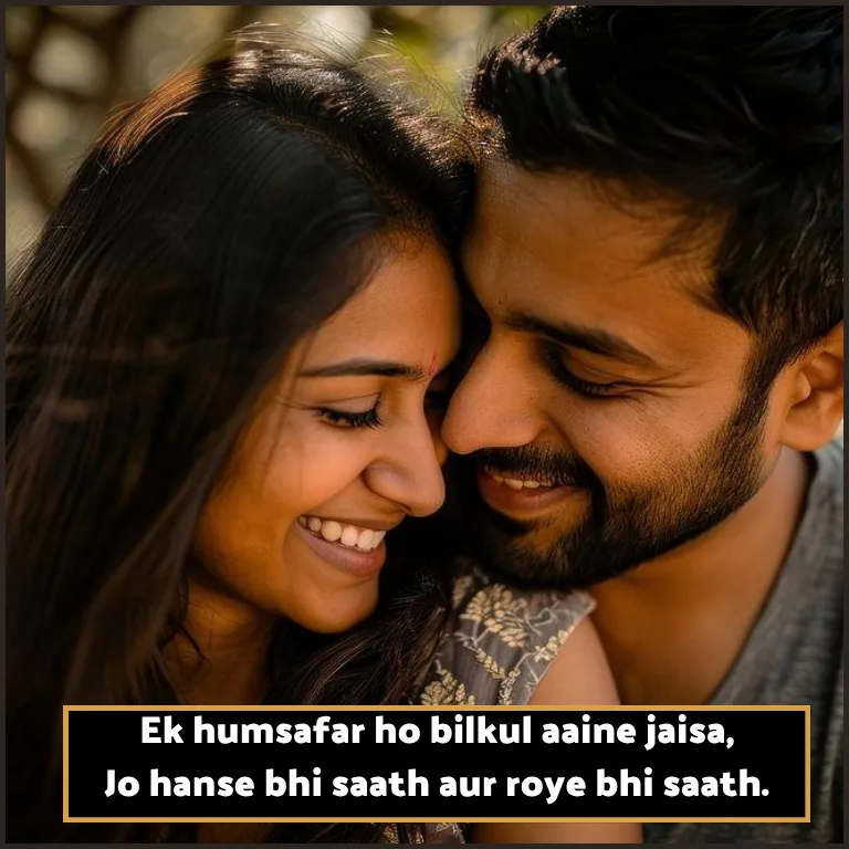 Humsafar Shayari 2 Line English Love in Hindi
