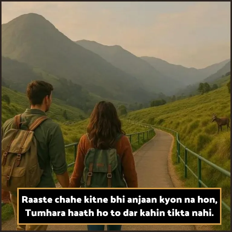 Humsafar Shayari 2 Line English