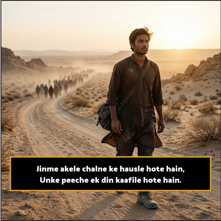 Sangharsh Shayari English Mein