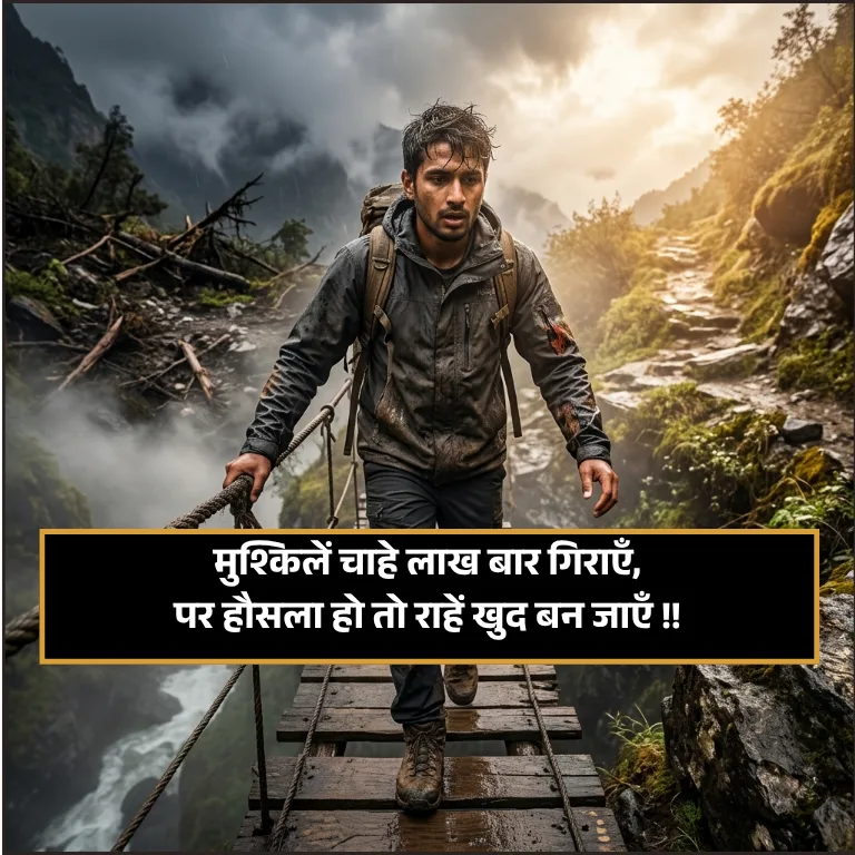 Sangharsh Shayari in Hindi 2 Line