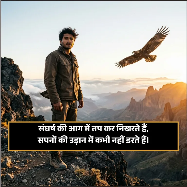 Sangharsh Shayari in Hindi