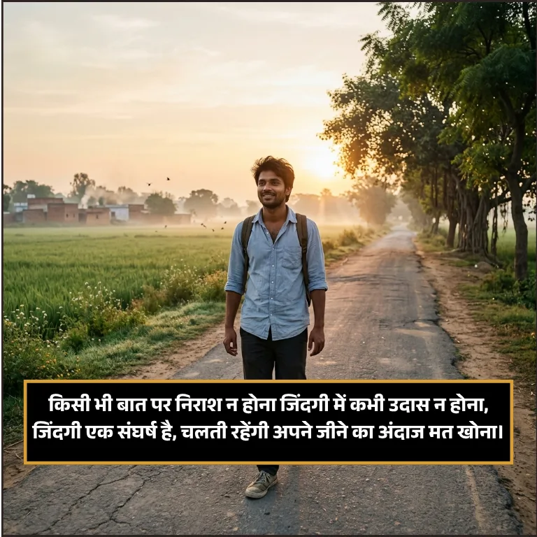 Sangharsh Shayari on Life in Hindi