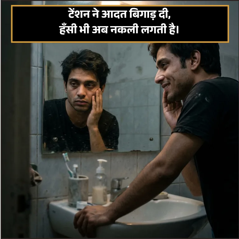 Tension Shayari in Hindi Tension Shayari in Hindi